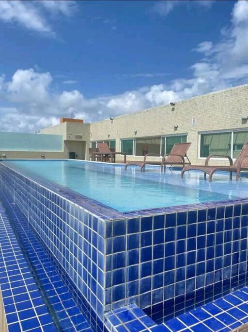 Flat Bello Plaza - Piscina Com Vista Da Orla Cabedelo Εξωτερικό φωτογραφία