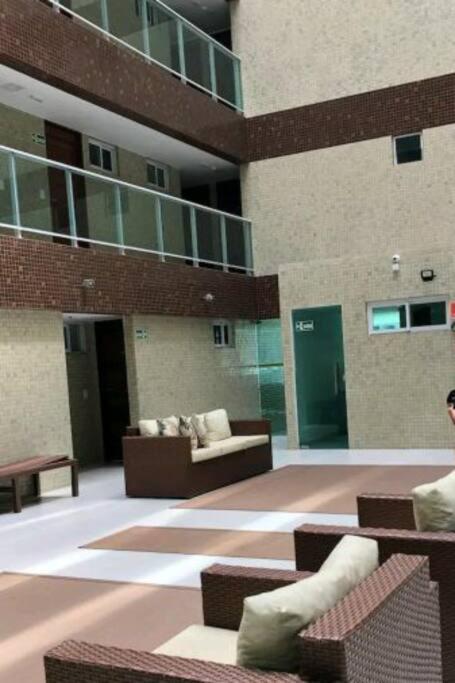 Flat Bello Plaza - Piscina Com Vista Da Orla Cabedelo Εξωτερικό φωτογραφία