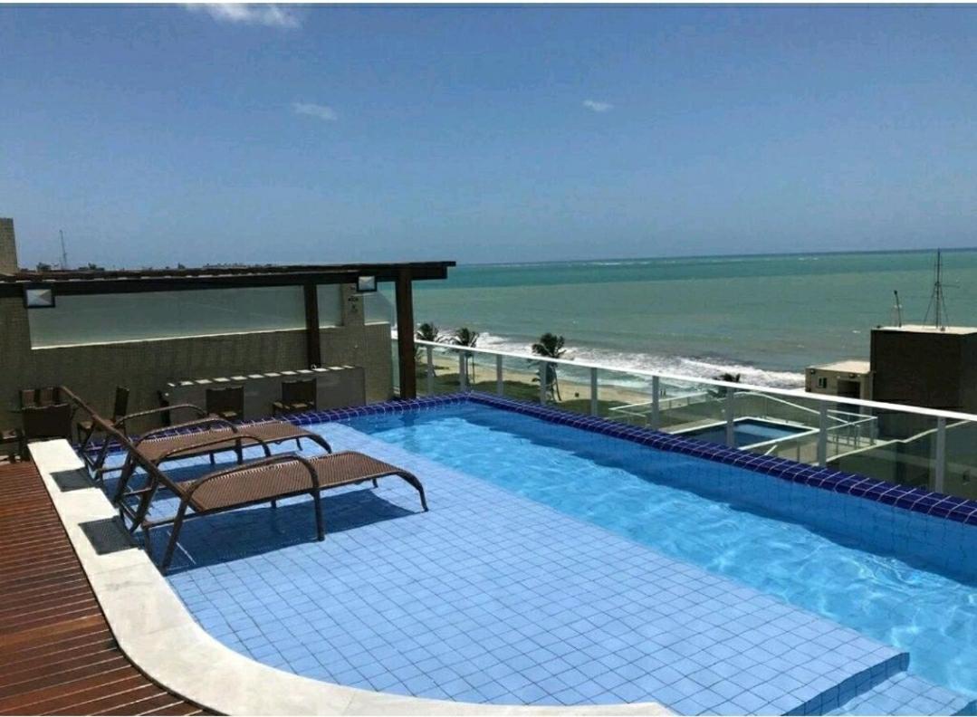 Flat Bello Plaza - Piscina Com Vista Da Orla Cabedelo Εξωτερικό φωτογραφία